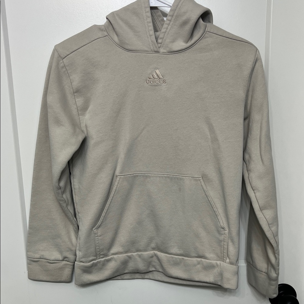 Adidas Kids Cream Hoodie, 10/12